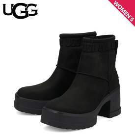 【 最大1000円OFFクーポン 】 UGG アグ ブーツ ショートブーツ モクシー チェルシー レディース 耐水 厚底 MOXY CHELSEA ブラック 黒 1171475 【正規品】