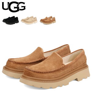 【最大1000円OFFクーポン発行中 10/31 9:59まで!】 UGG アグ スリッポン ローファー アスコット ラグ メンズ ASCOT LUG ブラック ベージュ ブラウン 黒 1172691 【正規品】