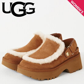 【最大1000円OFFクーポン発行中 2/17 9:59まで！】 UGG アグ サンダル クロッグサンダル サボ エスミー クロッグ レディース 厚底 ESMEE CLOG チェスナット 1173331 【正規品】