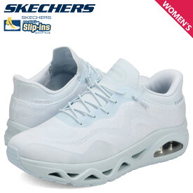 【最大1000円OFFクーポン発行中 7/16 10:59まで！】 スケッチャーズ SKECHERS スリップインズ ウノ グライドステップ エア グライダーズ スニーカー レディース 厚底 軽量 SLIP-INS UNO GLIDE-STEP AIR GLIDERS ライト ブルー 190115