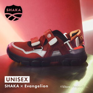 SHAKA �V���J �X�j�[�J�[ �T���_�� �X�|�[�c�T���_�� �����Y �V���I�G���@���Q���I�� �R���{ EVA-02 �󍆋@ ���� OTTER TRAIL AT SECOND WAY for EVANGELION ���b�h SK-217EVA