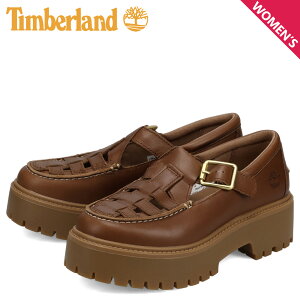 �e�B���o�[�����h Timberland �V���[�Y �X�g�[�� �X�g���[�g �o�b�N�� ���f�B�[�X �v ���U�[ �{�v ���� STONE STREET BUCKLE �u���E�� A4188