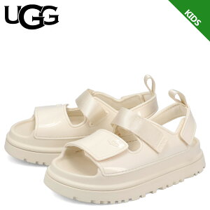UGG �A�O �T���_�� �X�g���b�v�T���_�� �S�[���f���O���E�O���b�V�[�X�p�[�N���Y �x�r�[ �L�b�Y K GOLDENGLOW GLOSSY SPARKLES �x�[�W�� 1178750K