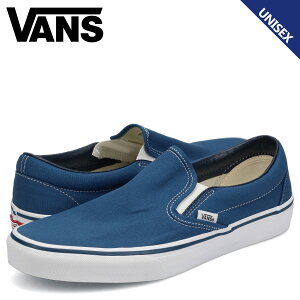 �y�ő�1000�~OFF�N�[�|�����s�� 5/19 11:59�܂ŁI�z VANS ���@���Y �N���V�b�N �X���b�|�� �X�j�[�J�[ �����Y ���f�B�[�X �o���Y UA CLASSIC SLIP-ON �l�C�r�[ VN000EYENVY