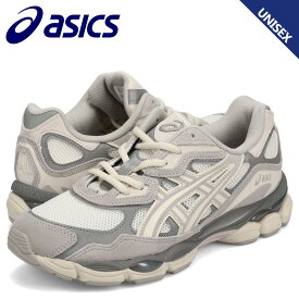 【最大1000円OFFクーポン発行中 10/19 11:59まで】 アシックス asics スニーカー メンズ レディース GEL-NYC ベージュ 1201A789-103