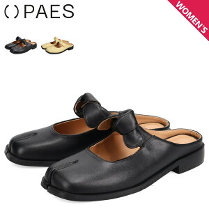 PAES �y�C�Y �T���_�� �~���[�� ���� ���f�B�[�X �y�� 20257 BOW-KNOT MULE �u���b�N �C�G���[ ��