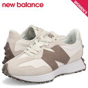 【最大1000円OFFクーポン発行中 7/27 10:59まで！】 ニューバランス new balance 327 スニーカー レディース Bワイズ オフ ホワイト W327SUC