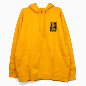 【並行輸入品】CALL ME 917 COLOMBO HOODIE[コールミーナインワンセブン コロンボ フーディー][メンズ/パーカー/スウェット/プルオーバー/トップス/スケーター/黒/イエロー]