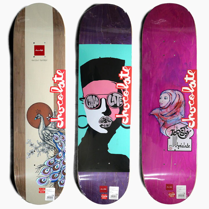 楽天市場】【スケボー デッキ 8.0 8.25 8.5】CHOCOLATE SKATEBOARDS 