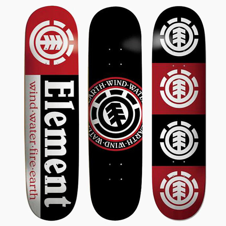 楽天市場】【スケボー デッキ 7.375】ELEMENT DECK エレメント 