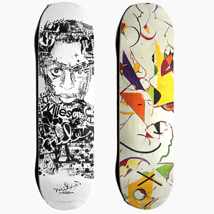 楽天市場】【スケボー デッキ】HUF X MILES DAVIS DECK[ハフ マイルス 
