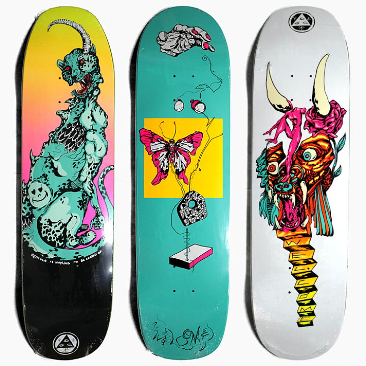 楽天市場】【スケボー デッキ 8.25 8.38 8.5 8.0】WELCOME SKATEBOARDS