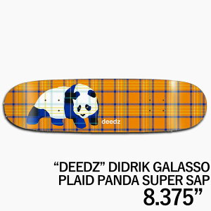 yXSiő2000~OFFΏہzyXP{[ fbL 8.38zENJOI GWC XP[g{[h vf DEEDZ PLAID PANDA SUPER SAP R7 DECK 8.375