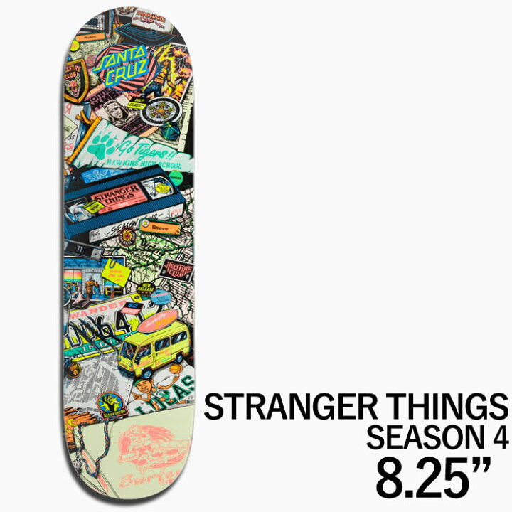 楽天市場】SANTA CRUZ STRANGER THINGS DECK サンタクルーズ