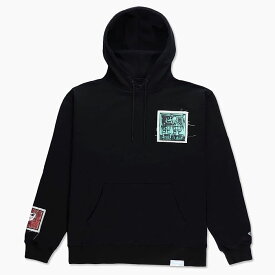 DIAMOND SUPPLY MICKEY MOUSE TV HOODIE ダイヤモンドサプライ ミッキーマウス キース・ヘリング メンズ プルオーバー フーディー 長袖 黒 オレンジ