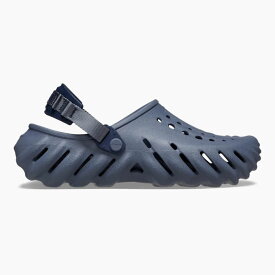 クロックス サンダル メンズ レディース エコークロッグ CROCS ECHO CLOG STORM 207937 4EA ネイビー サポ 軽量