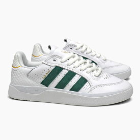 【アディダス スケシュー】ADIDAS SKATEBOARDING TYSHAWN LOW GY6954[アディダススケートボーディング タイショーン ローカット][白緑 レザー メンズ スニーカー シューズ]