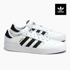 ADIDAS SKATEBOARDING BUSENITZ VULC 2 H04887[アディダス スケートボーディング ブセニッツ バルク 2][メンズ/レディース/スニーカー/白黒/レザー/スケシュー/スケボー]