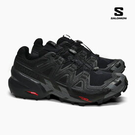 【毎日発送】サロモン トレイルランニングシューズ ゴアテックス メンズ レディース SALOMON SPEEDCROSS 6 GORE-TEX M/L41738600 W/L41743400 スピードクロス6 防水 透湿 軽量 トレランシューズ ハイキングシューズ 黒