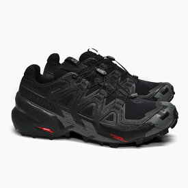 【毎日発送】サロモン トレイルランニングシューズ ゴアテックス メンズ レディース SALOMON SPEEDCROSS 6 GORE-TEX M/L41738600 W/L41743400 スピードクロス6 防水 透湿 軽量 トレランシューズ ハイキングシューズ 黒