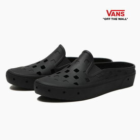 バンズ スリッポン ミュール サンダル VANS SLIP-ON MULE TRK VN0005V8BLK メンズ レディース ラバーシューズ 黒 水陸両用シューズ