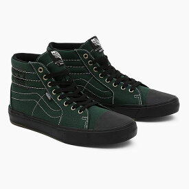 バンズ スケートハイVANS BMX SK8-HI 238 VN0007RA203 ヴァンズ メンズ スニーカー 緑 黒 自転車 ビーエムエックス キャンバス ラバー US企画