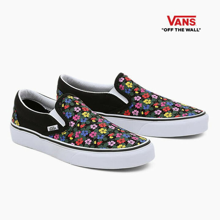 楽天市場】バンズ スリッポン 花柄 VANS CLASSIC SLIP-ON VN0A5JLXY28 