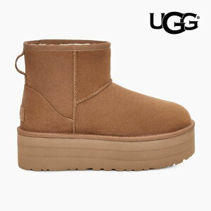 yzAO [gu[c NVbN ~j vbgtH[ UGG W CLASSIC MINI PLATFORM 1134991 CHESTNUT fB[X XG[h `FXibg F x[W  u[c sAi
