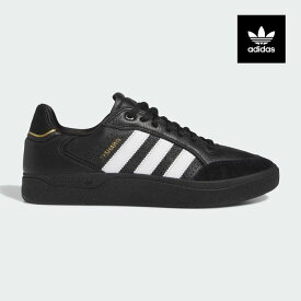 【毎日発送】アディダス スニーカー メンズ ADIDAS SKATEBOARDING TYSHAWN LOW IE3124 タイショーン レザー 黒 スケシュー スケートボードシューズ スケボーシューズ