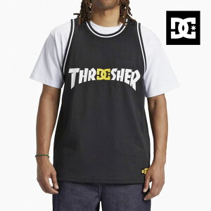 DC SHOES DC X THRASHER JERSEY �f�B�[�V�[�V���[�Y �X���b�V���[ �W���[�W�^���N�g�b�v�V���c DSL233001 KVJ0