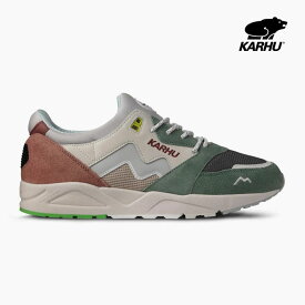 カルフ スニーカー メンズ レディース アリア95 KARHU ARIA 95 F803113 グレー ピンク グリーン ローカット スエード メッシュ