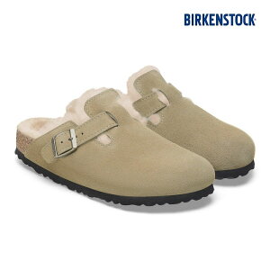 yzrPVgbN {Xg VAO Y fB[X ʕ g[v x[W XG[h BIRKENSTOCK BOSTON SHEARLING LEVE TAUPE 1028289