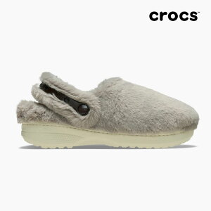 CROCS �N���b�N�X �T���_�� �����Y ���f�B�[�X �N���V�b�N �A���t�@�[�Q�b�^�u�� �N���b�O �O���[ �T�| �{�A �H�~ CLASSIC UNFURGETTABLE CLOG MUSHROOM 211116 195