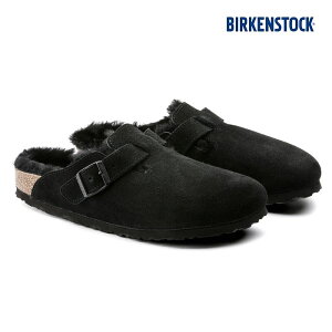 yzrPVgbN {Xg VAO Y fB[X ʕ ubN XG[h  BIRKENSTOCK BOSTON SHEARLING LEVE BLACK 259881