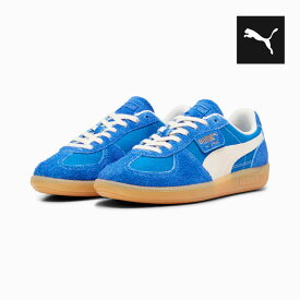プーマ PUMA パレルモ ビンテージ スニーカー メンズ レディース 青 ガムソール PALERMO VINTAGE 396841-01 人気 復刻