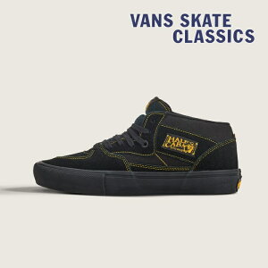 �o���Y �X�P�[�g �n�[�t�L���u VANS SKATE HALF CAB VN0A5FCDBLN �����Y �X�j�[�J�[ ���@���Y �X�P�V���[ �� �I�����W �X�G�[�h �L�����o�X US��� �v�� SKATEBOARDING PRO