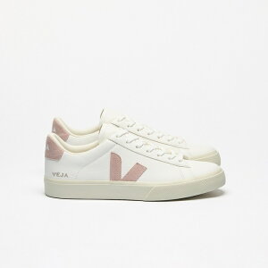 VEJA ���f�B�[�X �X�j�[�J�[ �J���| CAMPO LEATHER WHITE BABE ���U�[ �X�G�[�h �� �s���N CP0503886