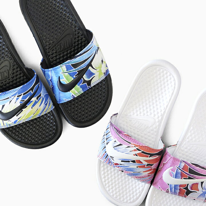 楽天市場】NIKE WMNS BENASSI JDI PRINT 618919[029 ブラック/ホワイト 