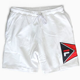 【フィラ ハーフパンツ】FILA ヘリテージ スウェット スウェットパンツ イージーパンツ EASY SHORT PANTS FM9555 ホワイト 白 ネイビー 紺 ショートパンツ プレゼント