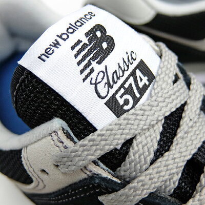 ニューバランス574NEWBALANCEML574BLACKメンズレディーススニーカーML574EGKスエードブラック黒M574