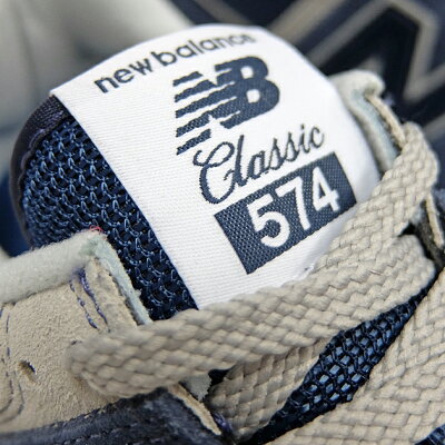 ニューバランス574NEWBALANCEML574NAVYメンズレディーススニーカーML574EGNスエードネイビー紺色M574