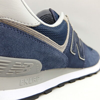ニューバランス574NEWBALANCEML574NAVYメンズレディーススニーカーML574EGNスエードネイビー紺色M574