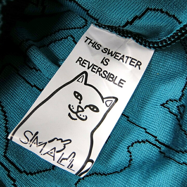 楽天市場】RIPNDIP リップンディップ ニット セーター NERM LINE CAMO 