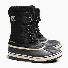 【毎日発送】ソレル ブーツ メンズ 黒 防水 防寒 耐寒 SOREL 1964 PACK NYLON BLACKTUSK NM3487 011 ウィンターブーツ スノーブーツ ナイロン 1964 パックナイロン