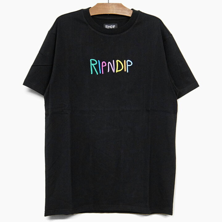 楽天市場】【30%OFF/並行輸入品】RIPNDIP EMBROIDERED LOGO TEE ART 