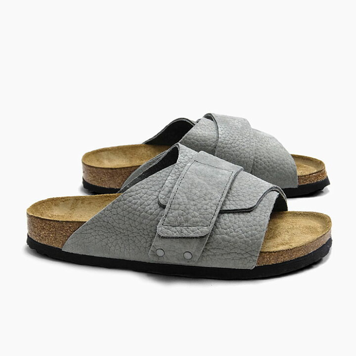 楽天市場 Birkenstock Kyoto ビルケンシュトック キョウト グレー メンズ レディース ヌバック レザー ソフトフットベッド ビルケン サンダル チューリッヒ スニーカー 坊主