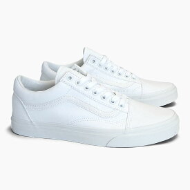 【毎日発送】バンズ オールドスクール VANS OLD SKOOL VN000D3HW00 ヴァンズ メンズ レディース キッズ スニーカー オールホワイト 白 キャンバス US企画