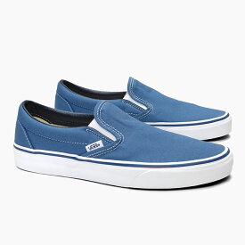 【毎日発送】バンズ スリッポン VANS CLASSIC SLIP-ON VN000EYENVY ネイビー ヴァンズ スニーカー メンズ レディース キッズ キャンバス クラシックスリッポン US企画