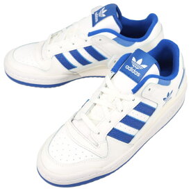 8月限定！最大全額ポイント還元※要エントリー 定番 アディダス adidas スニーカー フォーラム ロー CL FORUM LOW CL コアホワイト/チームロイヤルブルー/コアホワイト IH7829【GIOK】