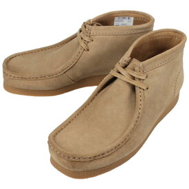 クラークス Clarks カジュアルシューズ ワラビー エヴォリューション ブーツ Wallabee EVO BT ダークサンドスウェード 26172824【GHOG】